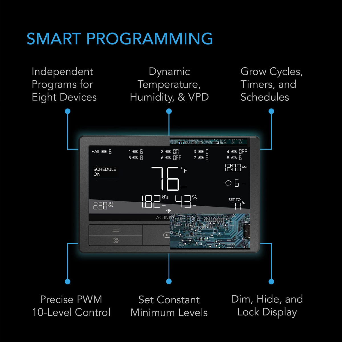 AC Infinity AC Infinity Smart Controller 69 Pro Plus