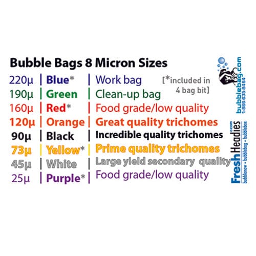 Bubble Bags Bubble Bags 20/32 Gallon 'Original' 4 Bag Set