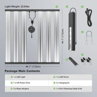 MIGRO Migro Aray 5x5 Full Spectrum LED Grow Light