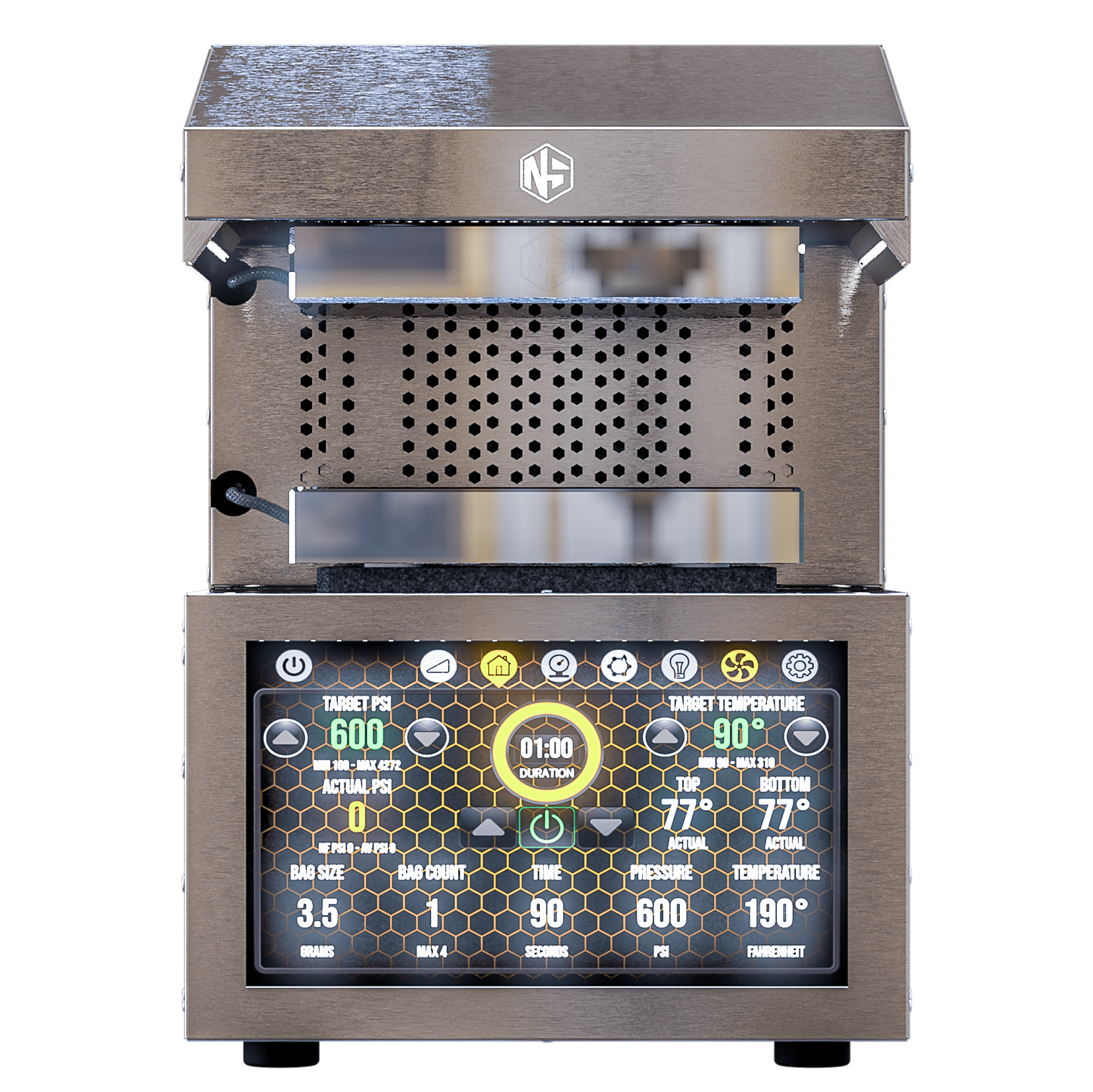 NugSmasher NugSmasher IQ Pro 20 Ton Electric Rosin Press