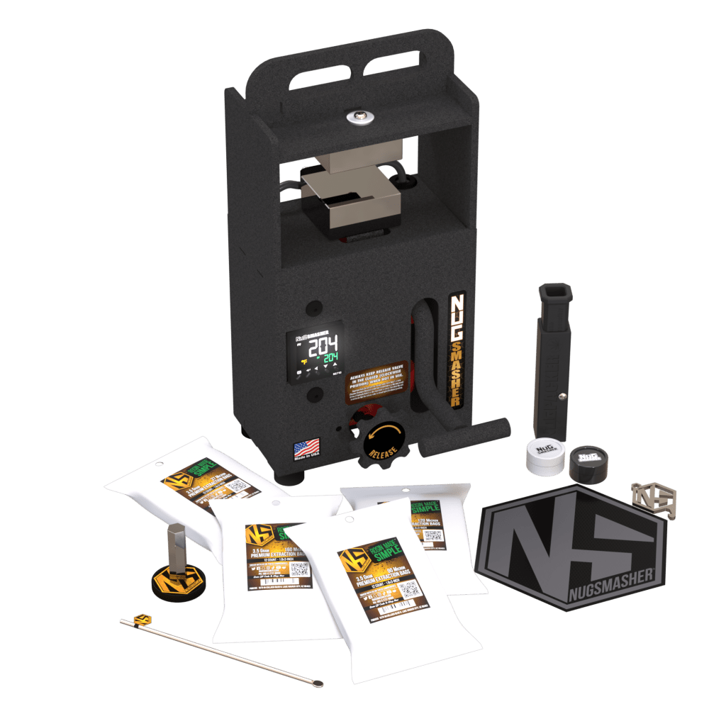 NugSmasher NugSmasher Mini 2 Ton Rosin Press Basic Bundle