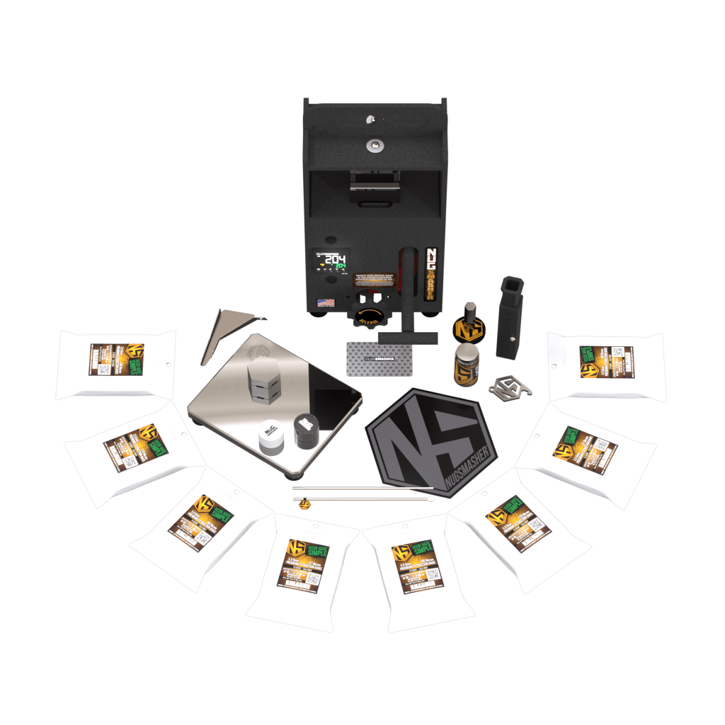 NugSmasher NugSmasher Mini 2 Ton Rosin Press Essentials Bundle