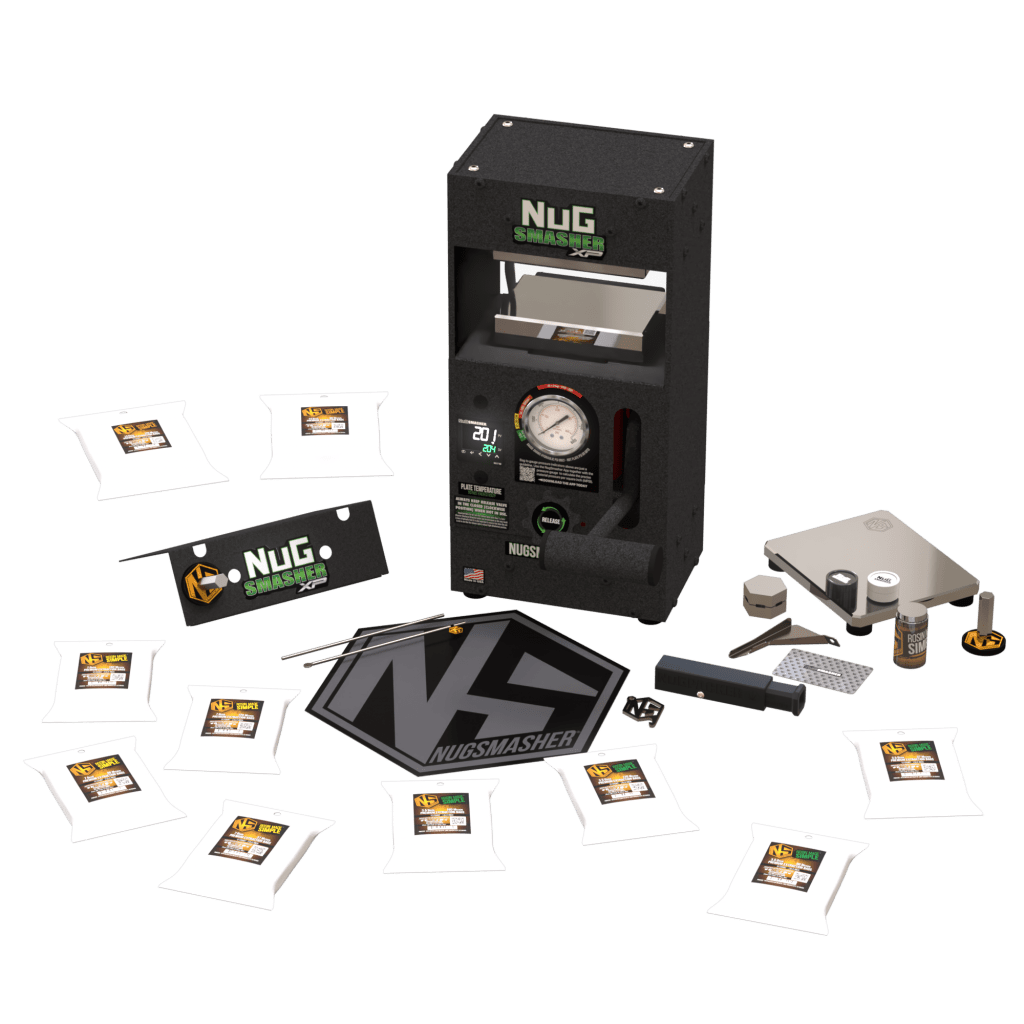 NugSmasher NugSmasher XP 12 Ton Rosin Press Essentials Bundle