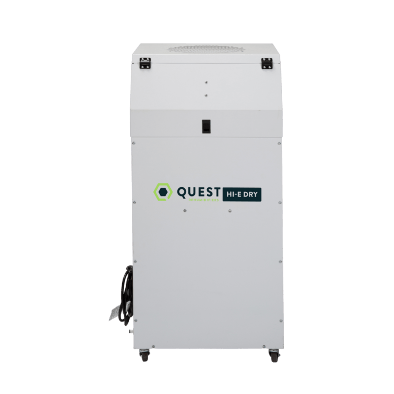 Quest Quest Hi-E Dry 195 Portable Dehumidifier — 195 Pints/Day