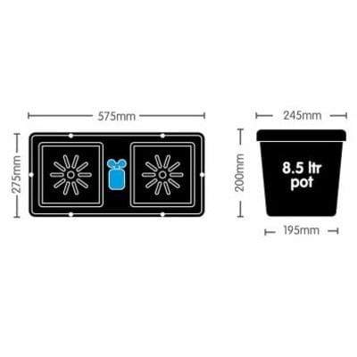 AutoPot Easy2grow 12 Hydroponic Grow System - Trimleaf Canada