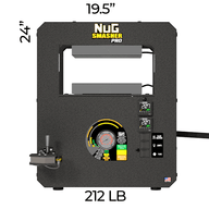 NugSmasher Pro 20 Ton Rosin Press Essentials Bundle