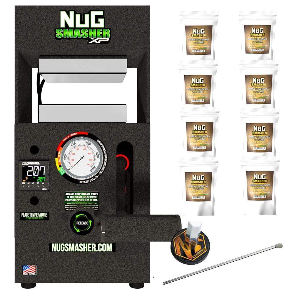 NugSmasher NugSmasher XP 12 Ton Rosin Press Flower Extraction Kit