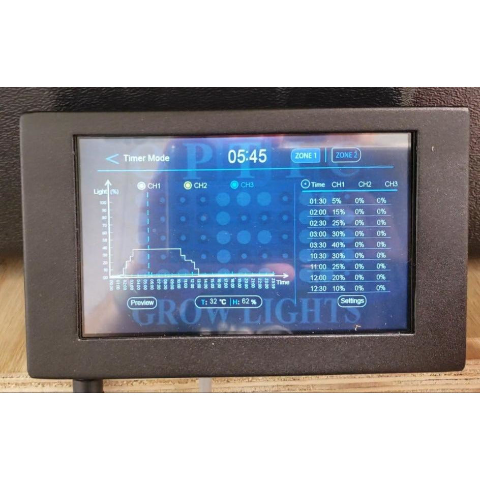 Optic LED 7" Touchscreen Automated Dimmer Master Controller