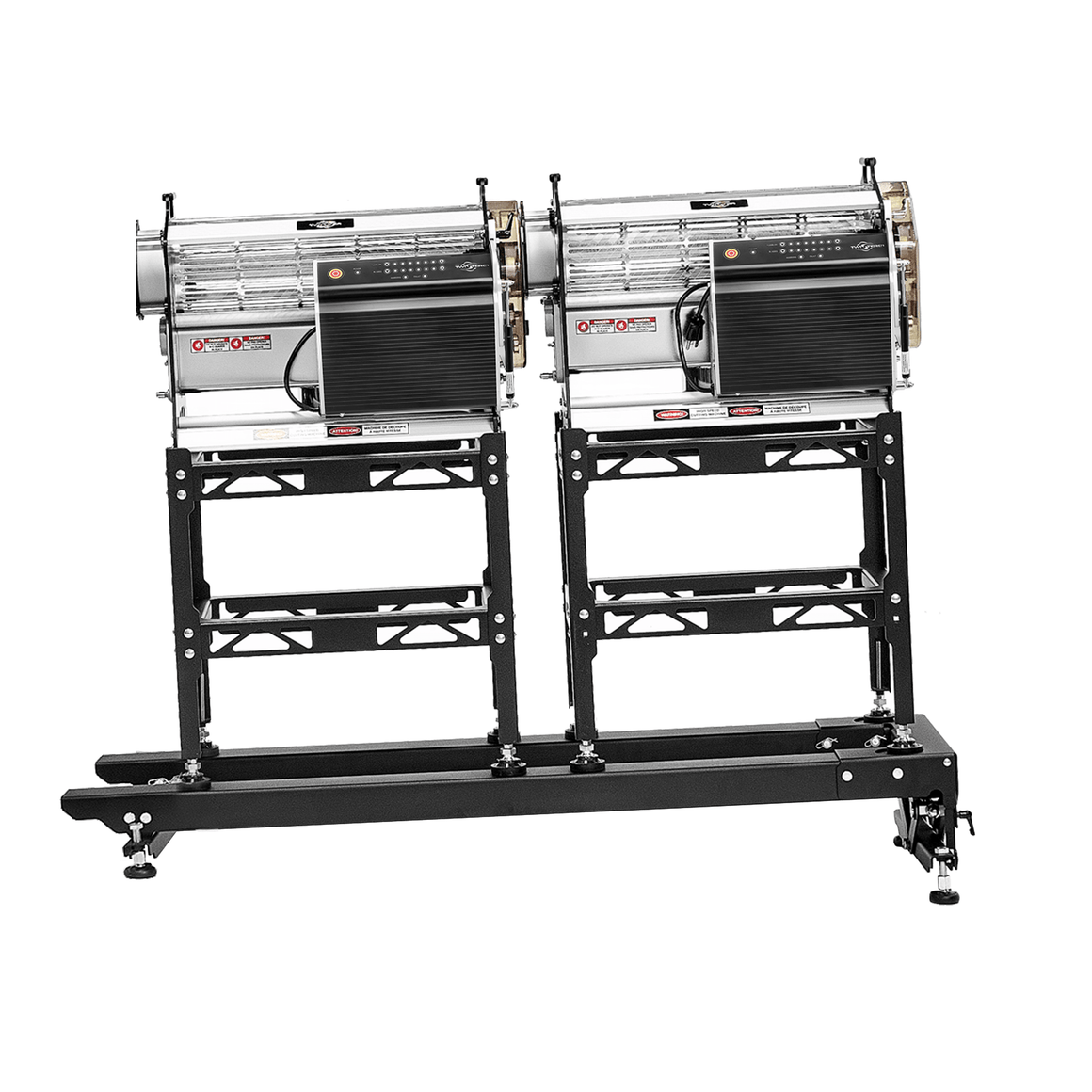 Machine à tailler les bourgeons et à ramasser les feuilles en tandem à vitesse variable Twister T4 